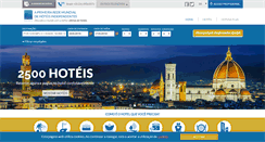 Desktop Screenshot of hotusahoteis.com.br