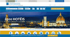 Desktop Screenshot of hotusahoteis.com.pt